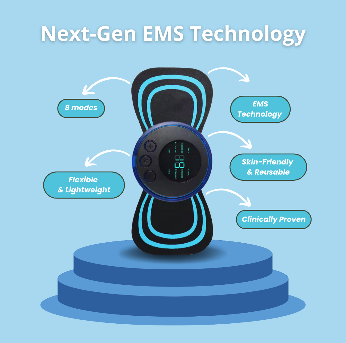 Noovela EMS Bio-Stimulation Patch